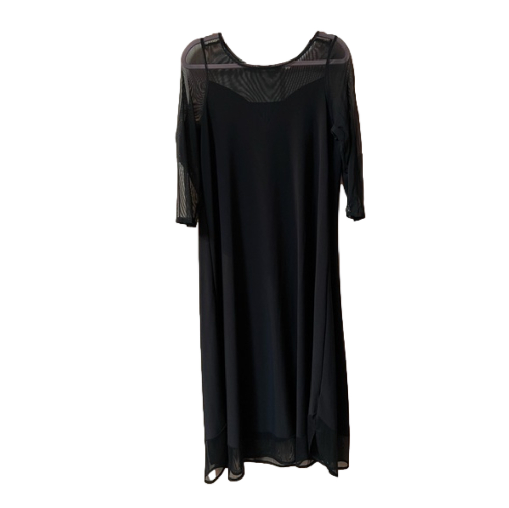 Sympli Black Midi Dress Never Worn - Picture 3 of 8